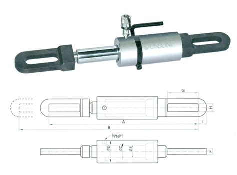 Pull Cylinder, Plain Ram Pull Cylinder, Single Acting Pull Cylinder ...