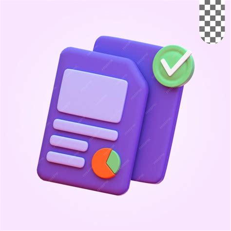 3d illustration success report | Premium PSD