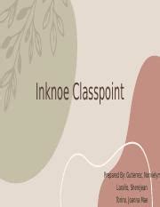Image result for Inknoe Class Point