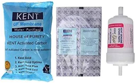ShopsOwn Kent Original 1 UF Membrane, 1 Activated Carbon Pack, 1 ...