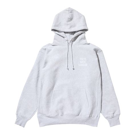 BASIC LOGO Hoodie(gray) | tokyo basic car club