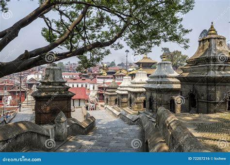 Pashupatinath Temple, Kathmandu, Nepal Stock Photo - Image of century ...
