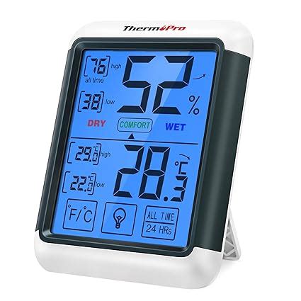 ThermoPro ThermoPro Hygrometer, Digital Thermometer, Hygrometer, Indoor ...