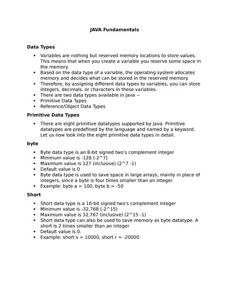 Image result for Memory of Variables Java