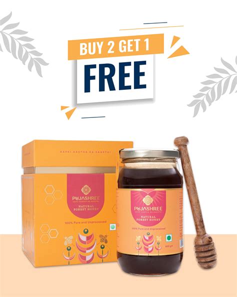 Pujashree Natural Forest Honey – Raw & Unprocessed | Chemical-Free | N