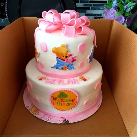 baby shower cakes winnie the pooh
