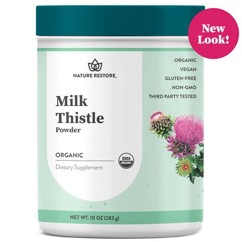 Organic Milk Thistle Powder | Shop Best Milk Thistle | Powerful Detox ...