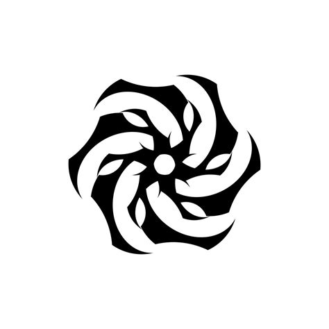 Spiral Design Icon Illustration