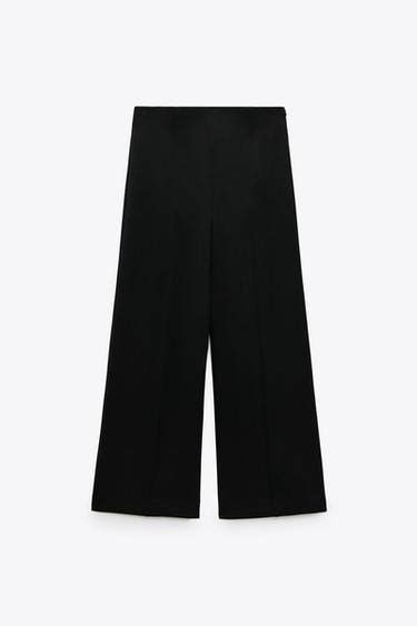 Women Black Trousers | Explore our New Arrivals | ZARA India