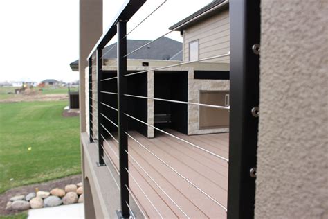 Modern stainless steel cable deck railing Aluminum Railing Deck, Deck ...