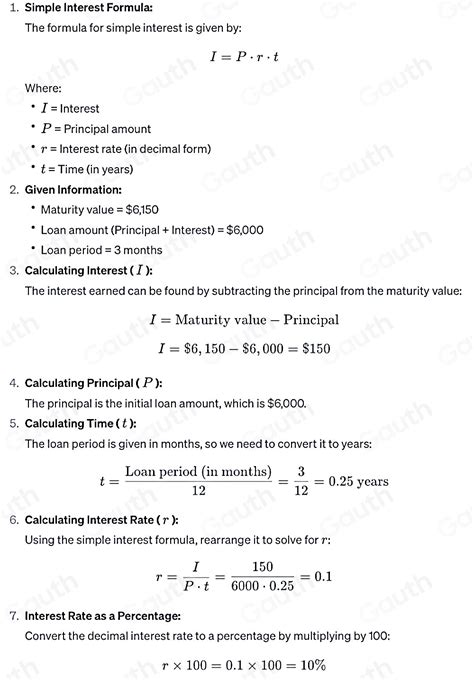 Image result for Simple Interest Formula Payment