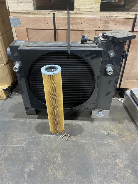 Ledwell 30-60 GPM Heavy-Duty Electric Fan and Hydraulic Box Oil Coolers