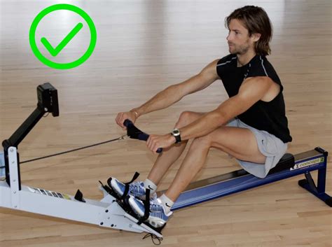 Image result for Proper Rowing Machine Form