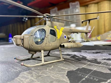 Hughes 500d Helicopter