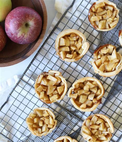Mini Apple Pie Bites - Simply Made Eats