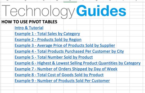 How to Use Pivot Tables For Dummies 的图像结果