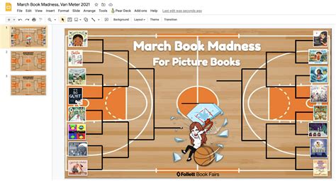 The Library Voice: Make The March Book Madness Choice Board and Posters ...