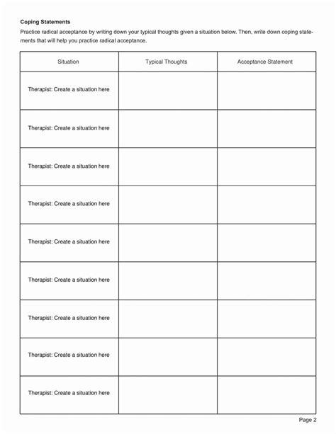 ACT Therapy Worksheets Bundle (Editable, Fillable, Printable PDFs ...