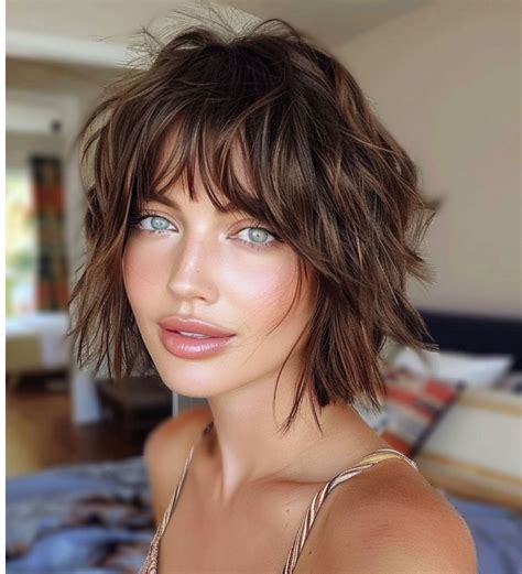 Pin by sonja van belle on Shag kapsel | Haircut for thick hair, Short ...