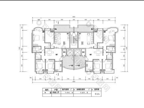 160平米 四室二厅新中式风格装修效果（图） - 家居装修知识网