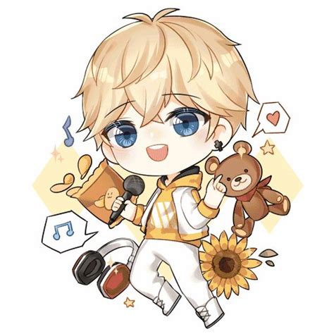 可爱动漫q版男生图片_伊卟图库