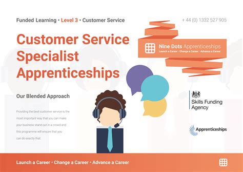 Our Level 3 Customer Service Specialist Apprenticeship | Nine Dots Development
