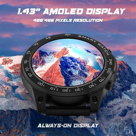 Buy Fire-Boltt Dagger Luxe 1.43" Super AMOLED Display Luxury Smartwatch ...