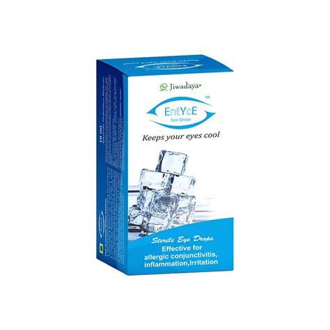Jiwadaya Entyce - Rose Water Based Cooling Eye Drops - Ayurvedic ...