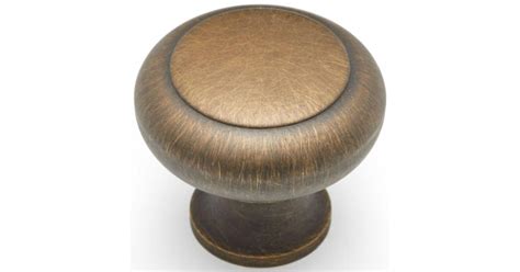 RK International CK 91 AE Plain 1-1/4 Inch Mushroom Cabinet Knob ...