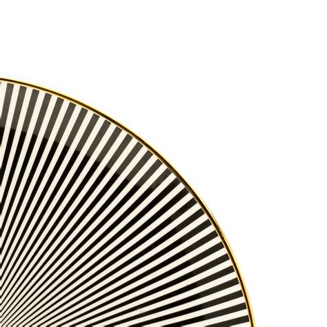 Lustre Striped Dinner Plate – Thomas Goode India Pvt. Ltd.