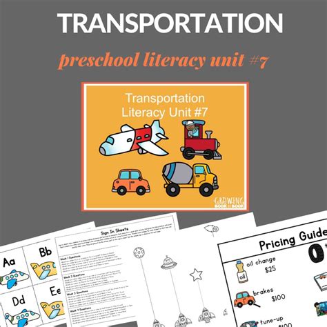 Transportation Lesson Plan 的图像结果