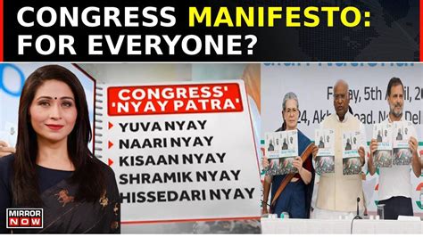 Congress' Women Quota, Caste Census, LGBTQ Rights; Manifestos Matter ...