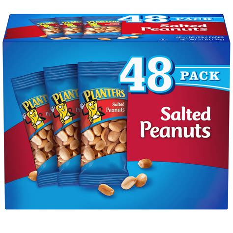 Planters Salted Peanuts, Single-Serve Packs (1 oz., 48 pk.) - itFRESH