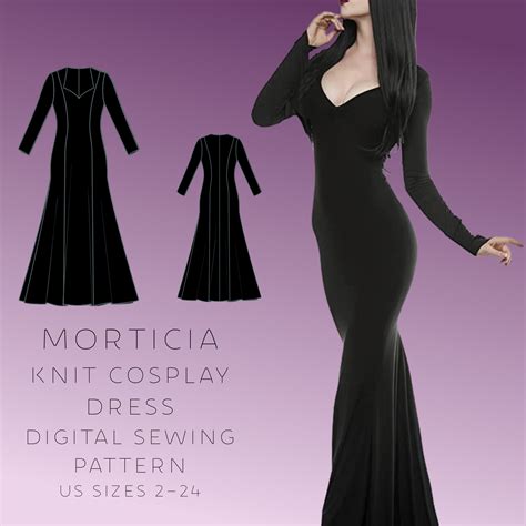 Morticia Addams Costume Diy