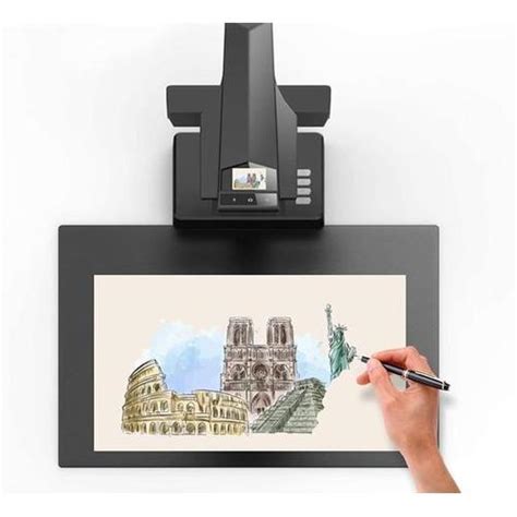 Jual Czur ET16 Plus Scanner Buku Dokumen Gambar Portabel Desain Zoom A3 ...