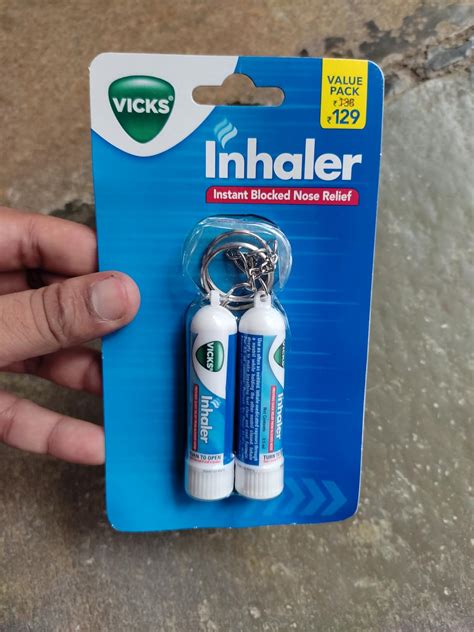 Buy Vicks Inhaler, Portable Nasal Inhaler, Non-Medicated, Soothing ...