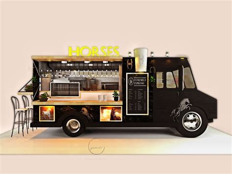 Mini van coffee stall design ideas/ Food truck conceptual design idea ...