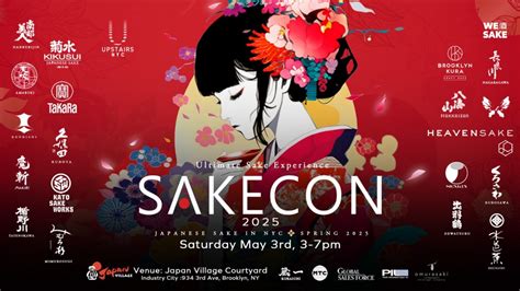 SAKE-CON NYC 25, Japan Village, Brooklyn, 3 May 2025 | AllEvents