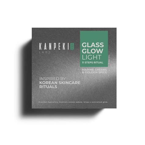 Kanpeki Glass Glow Light Facial Kit – 11 Step Korean Skincare Facial ...