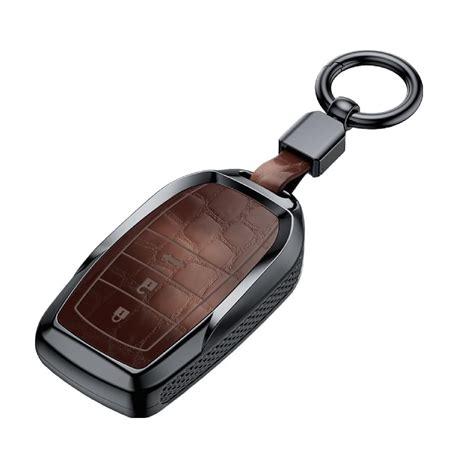 JVCV® Lightweight ABS Crocodile Pattern Key Cover Compatible with ...