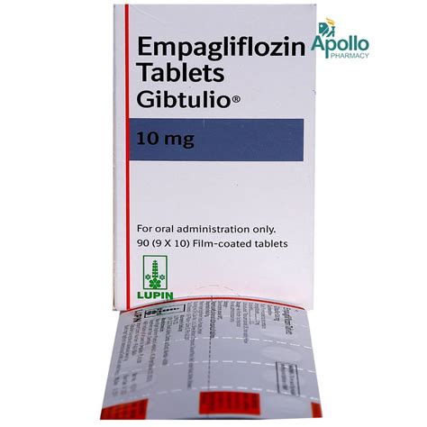 Gibtulio 10 mg Tablet | Uses, Side Effects, Price | Apollo Pharmacy