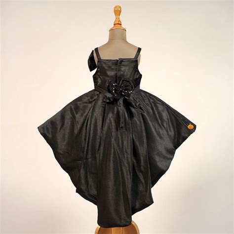 Buy High Low Pattern Party Wear Girls Frock with Bow – Mumkins