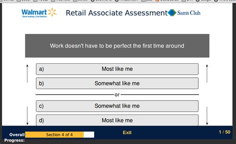 Image result for Walmart Associate Assessment Answers