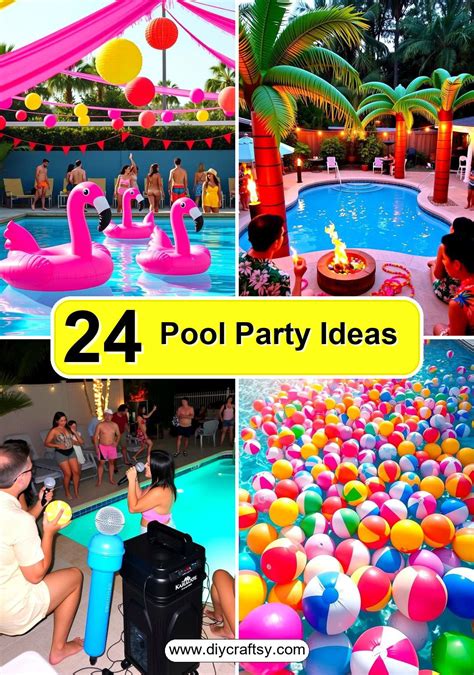 24 Refreshing Pool Party Ideas for Summer Fun