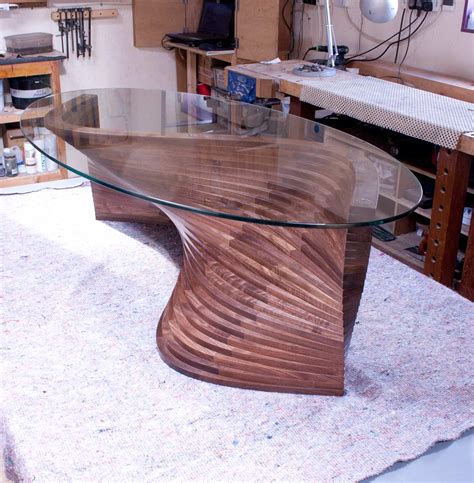 Sidewinder I Contemporary, Limited Edition, Walnut, Coffee Table by David Tragen For Sale at ...