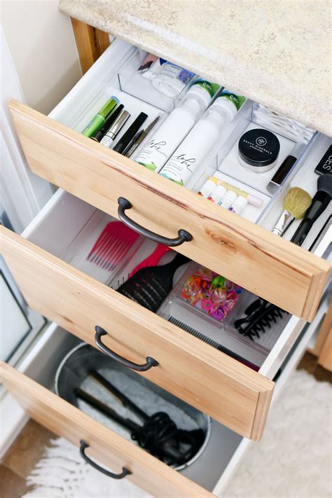 Organizing Bathroom Drawers and Cupboards - Tidbits