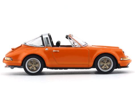 Porsche 911 964 Targa orange 1:64 Pop Race diecast scale model car ...
