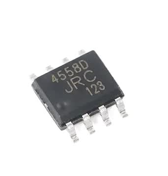 JRC4558D SMD Dual Amplifier Op-Amp IC (Pack of 3) : Amazon.in ...