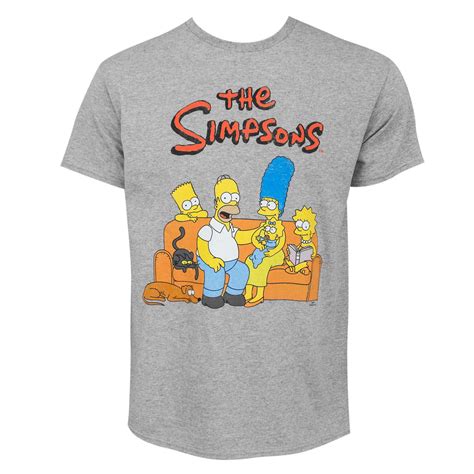 The Simpsons Couch Fam Tee Shirt - Walmart.com