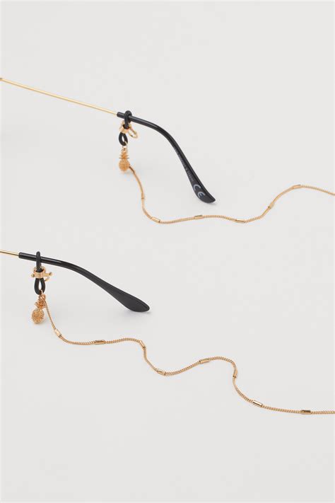 Glasses chain - Gold-coloured - Ladies | H&M IN